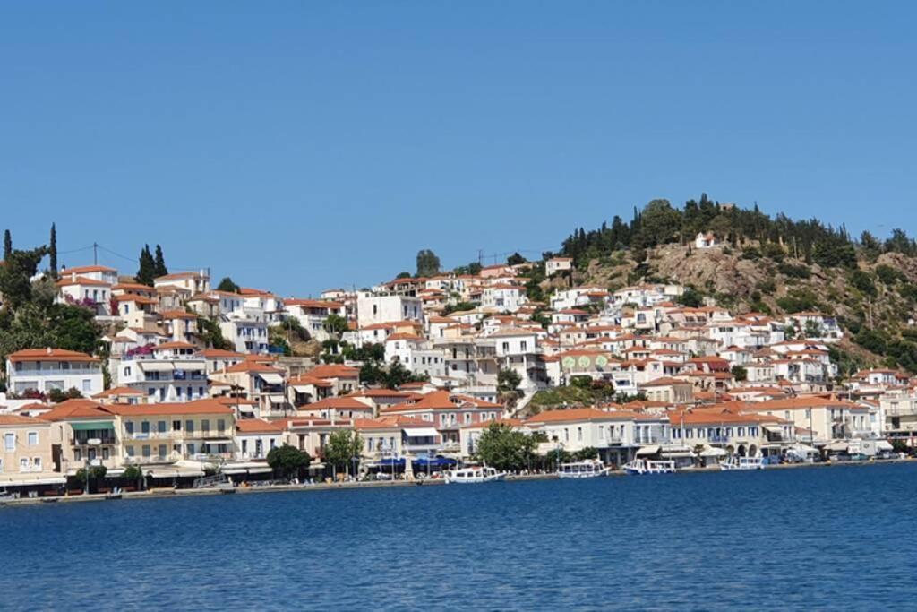 Aegean Summer House Poros Town Eksteriør bilde