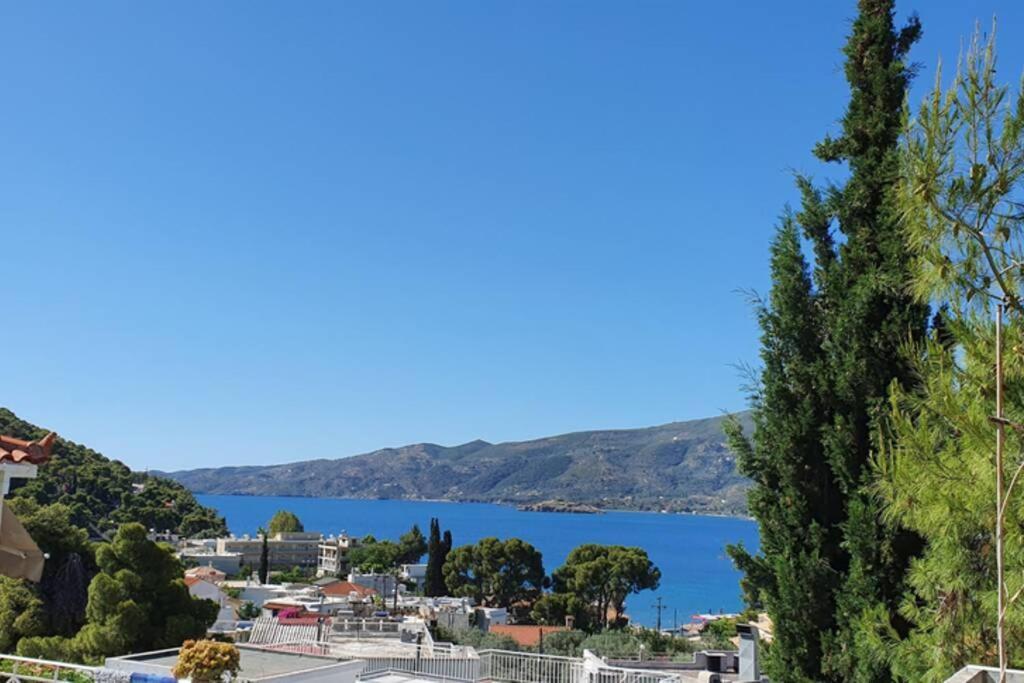 Aegean Summer House Poros Town Eksteriør bilde
